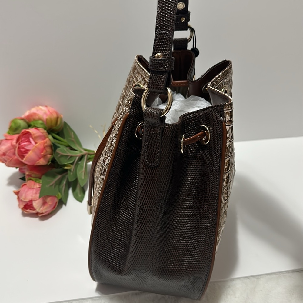 Brahmin Melinda Ganache and ady wallet Berryline - Picture 9 of 17